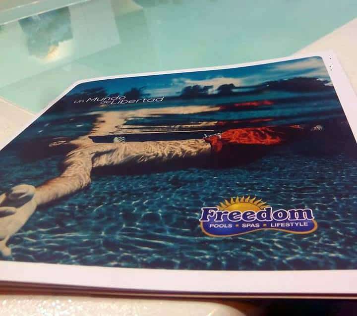 Catálogo de piscinas de Freedom Pools