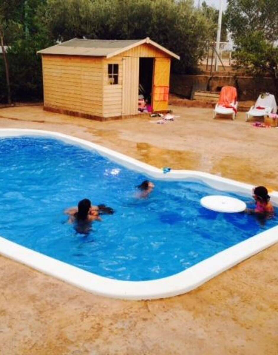 piscinas para patios pequeños