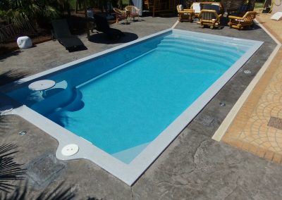 Rectangular pool Riviera 8