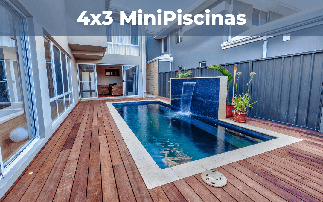 Mini Piscinas 4x3 para espacios pequeños Freedom Pools